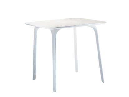 First Table Outdoor, 79 x 79 cm, White