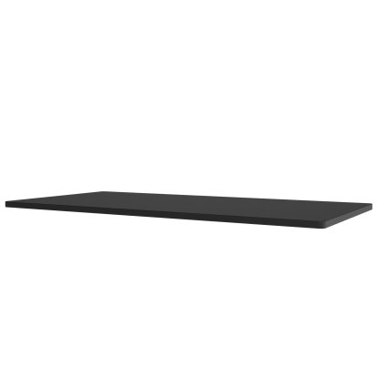 Panton Wire Top Panel, Double large (H 1,2 x W 70,1 x D 34,8 cm), MDF Black