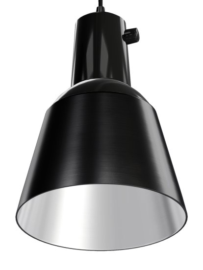 K831 Pendant Lamp, Black matt
