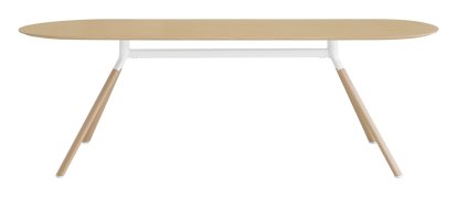 Fork Oval Table, 200 x 90 cm 