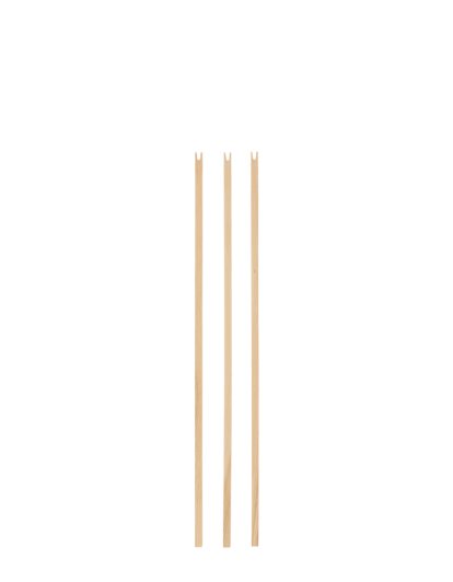 Pin Coat Rods, 130 cm, Untreated ash