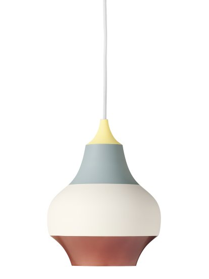 Cirque Pendant Lamp, Medium: Ø 22 x H 29,5 cm, Yellow