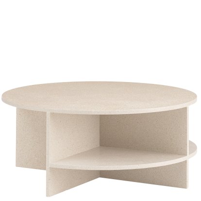 Halves Coffee Table, Terrazzo light taupe