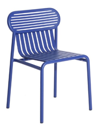 Week-End Chair, Without armrests, Blue