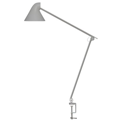 NJP Table Lamp, Light grey, Clamp