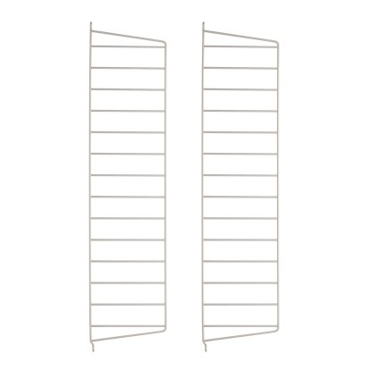 String System Wall Panel, Set of 2, 75 x 20 cm, Beige