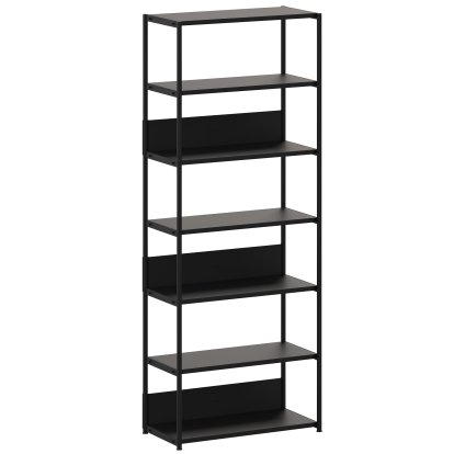 Unit Shelf Steel, 215 cm , Open, Graphite black