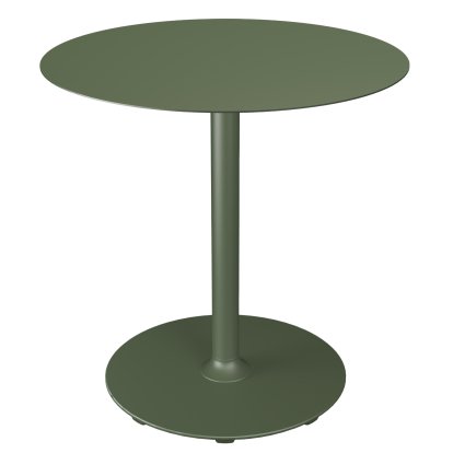 Pico Table, Olive green, Round (Ø 74 cm), Round