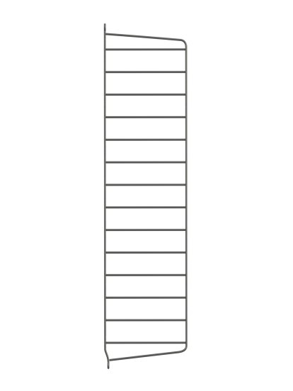 String System Wall Panel, Single, 75 x 20 cm, Dark grey