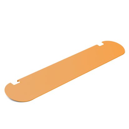 Moon TV shelf, Apricot