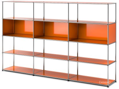 USM Haller Living Room Shelf XL Type 1, Pure orange RAL 2004