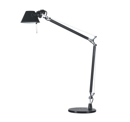 Tolomeo Table Lamp, Black, Lamp base, Halogen bulb