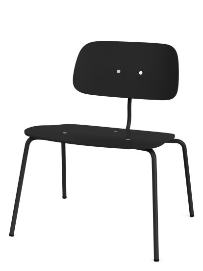 Kevi 2063 Lounge Chair, Black