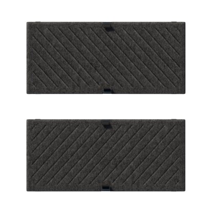 USM Soft Panel Mono for USM Haller Shelves, 75 cm x 35 cm, Dark grey, Diagonal