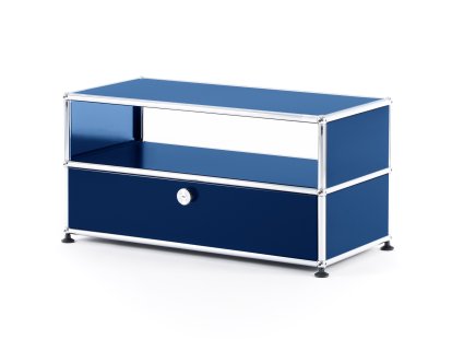 USM Haller TV-Bench, Steel blue RAL 5011