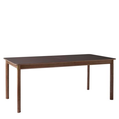 Patch HW1 Dining Table, Oiled walnut / Fenix Cacao Orinoco