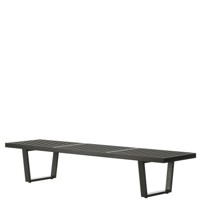Nelson Bench, 183,7 x 46,9 x 35,3 cm, Black ash