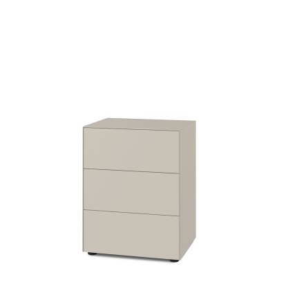 Nex Pur Box 2.0 with Drawers, 48 cm, H 75 cm (3 drawers) x B 60 cm, Silk