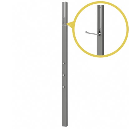 Line Wardrobe, Basic paint cement, Chrome polished