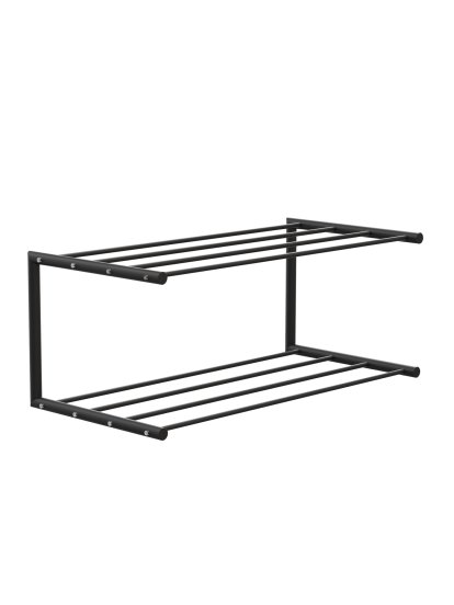 Nova Shoe Rack, W 61,9 x W 30 cm , Black matt