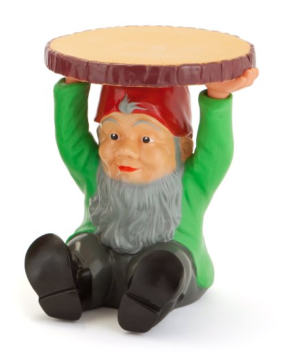 Gnomes Stool / Side Table, Attila, Multicoloured