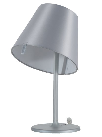 Melampo Table Lamp, Aluminium grey
