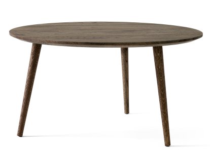 In Between SK13 / SK14 / SK15 Coffee Table, Ø 90 cm, Smoked oiled oak