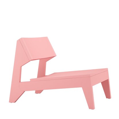 Schulz Lounge Chair, Ash soft pink